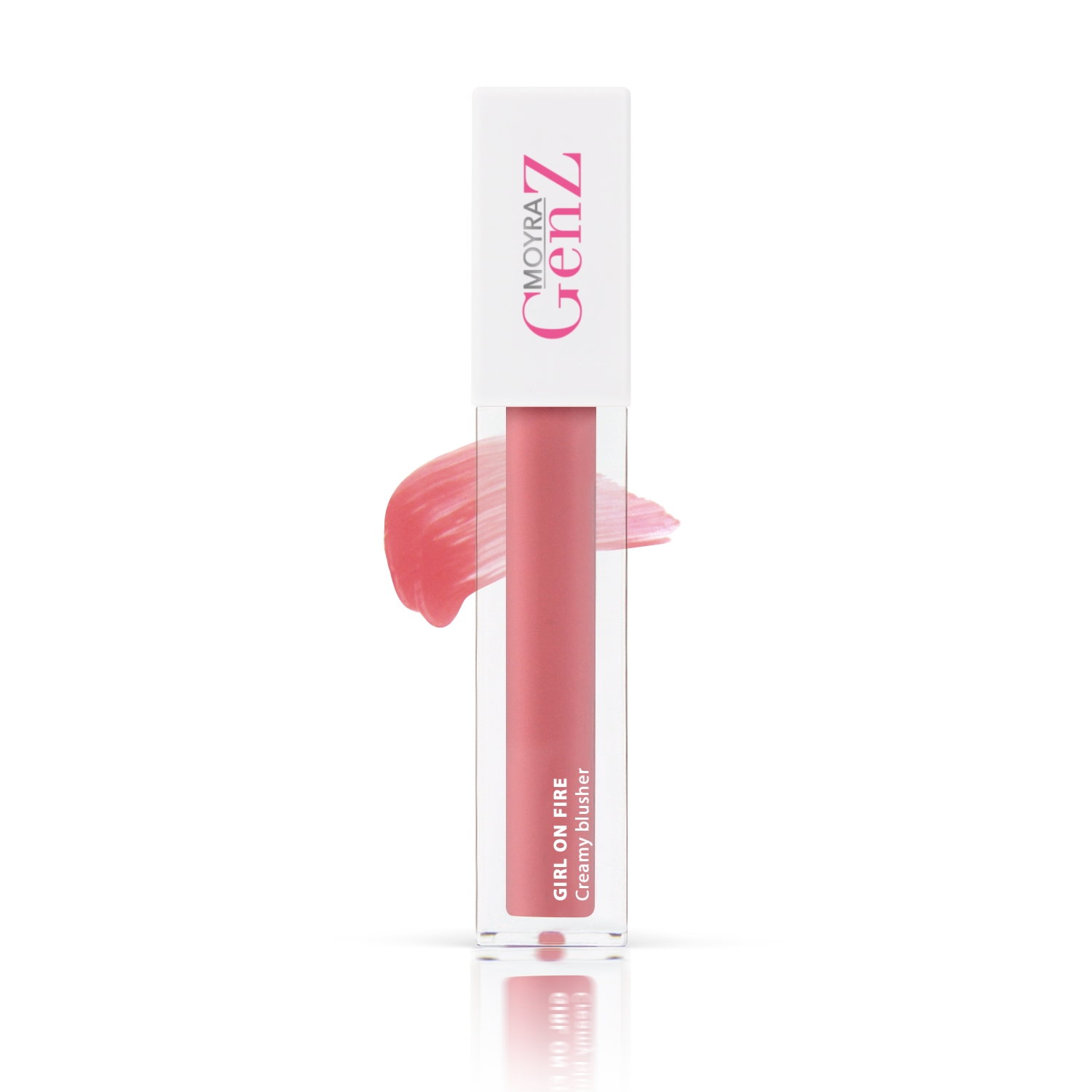 MOYRA GenZ Girl on fire Creamy blusher 02 Rouge, 4 g