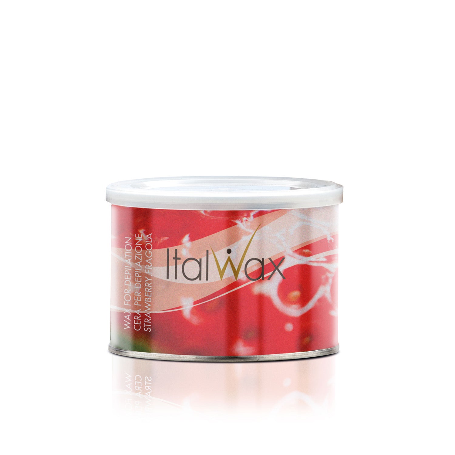 ItalWax CLASSIC Mīkstais vasks bundžā - STRAWBERRY 400 ml