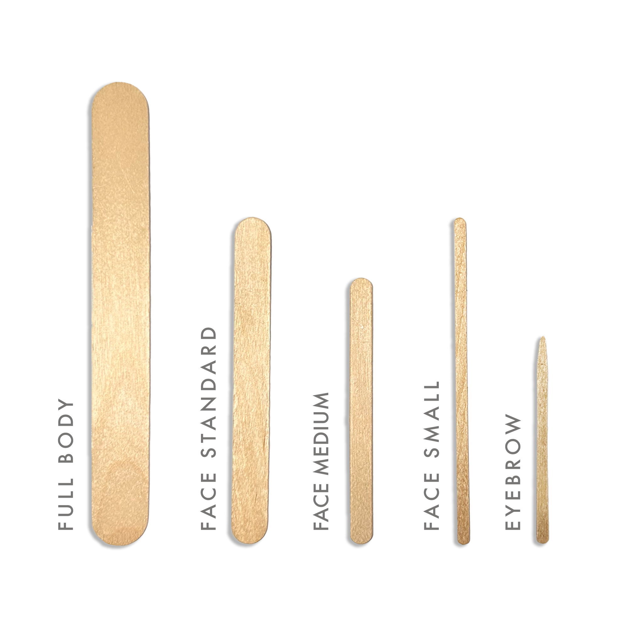 Italwax Koka špāteles vaksācijai Full Body, 200x24x1,6 mm, 60 gab. (D000217)