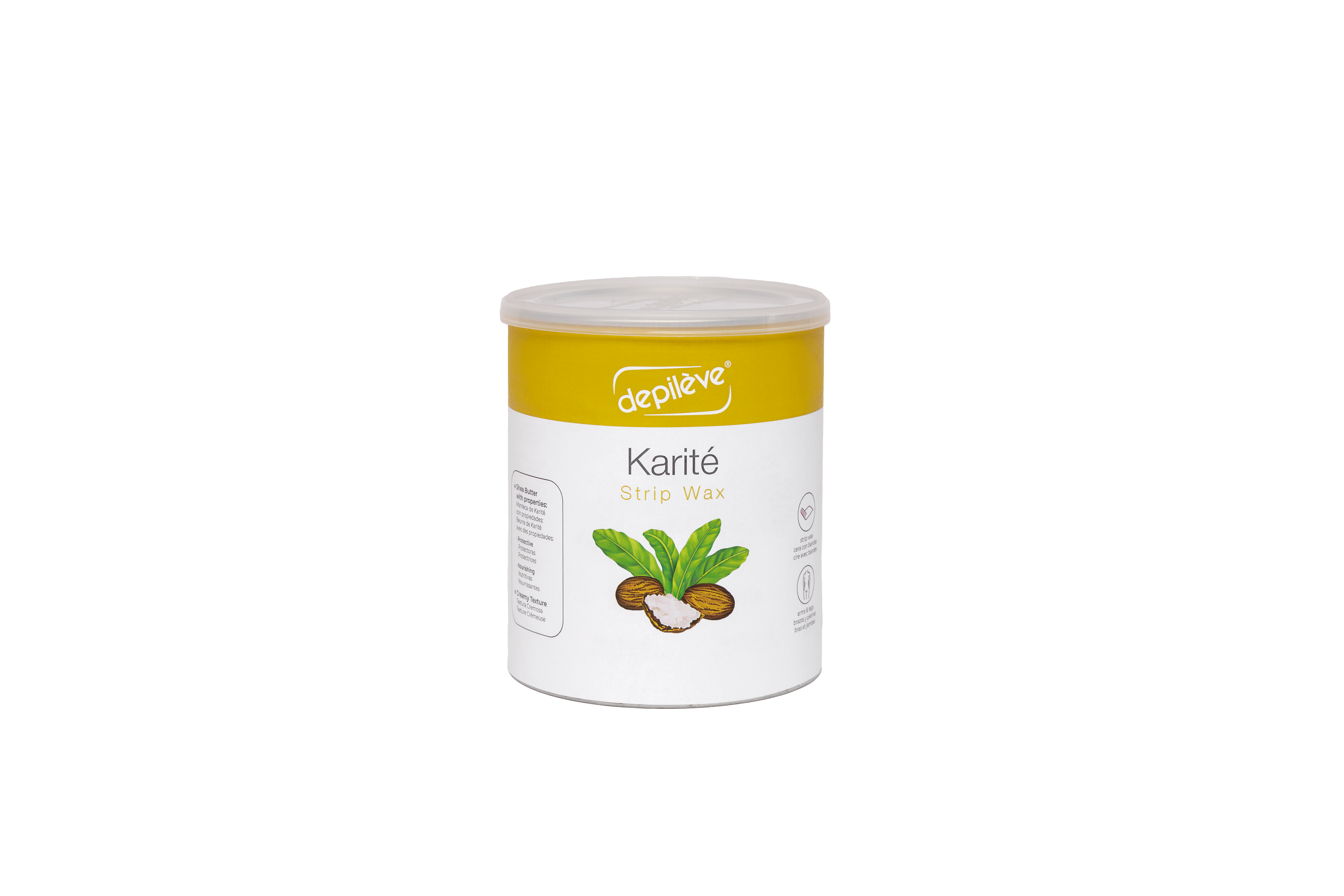 Depileve KARITE (SHEA BUTTER) Streifenwachs Dose 800 ml