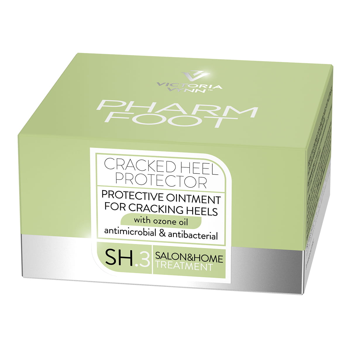 PHARM FOOT Ziede saplaisājušām pēdām ar ozona eļļu , CRACKED HEEL PROTECTOR 75ml
