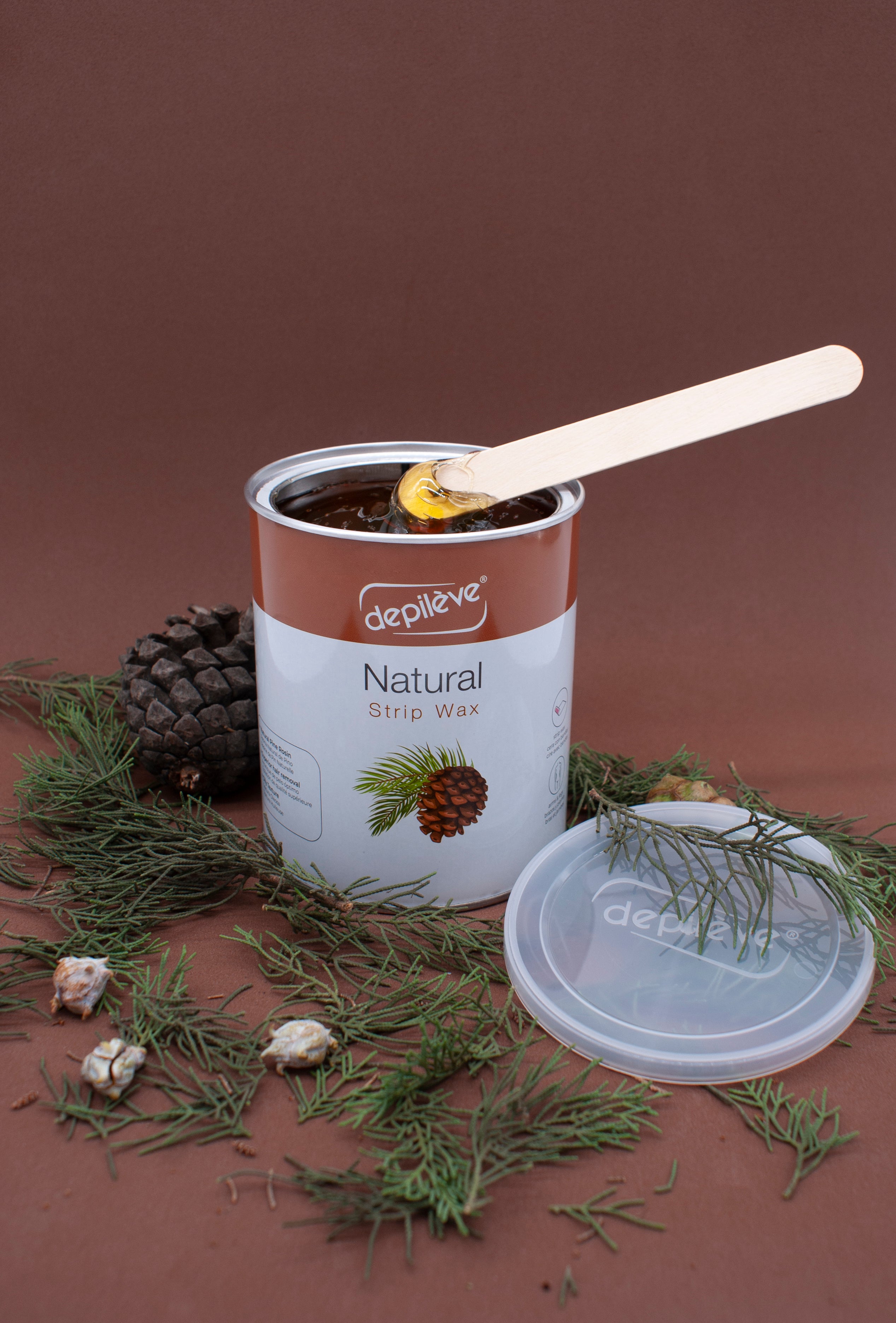 Depileve NATURAL Strip vasks bundžā 800 ml