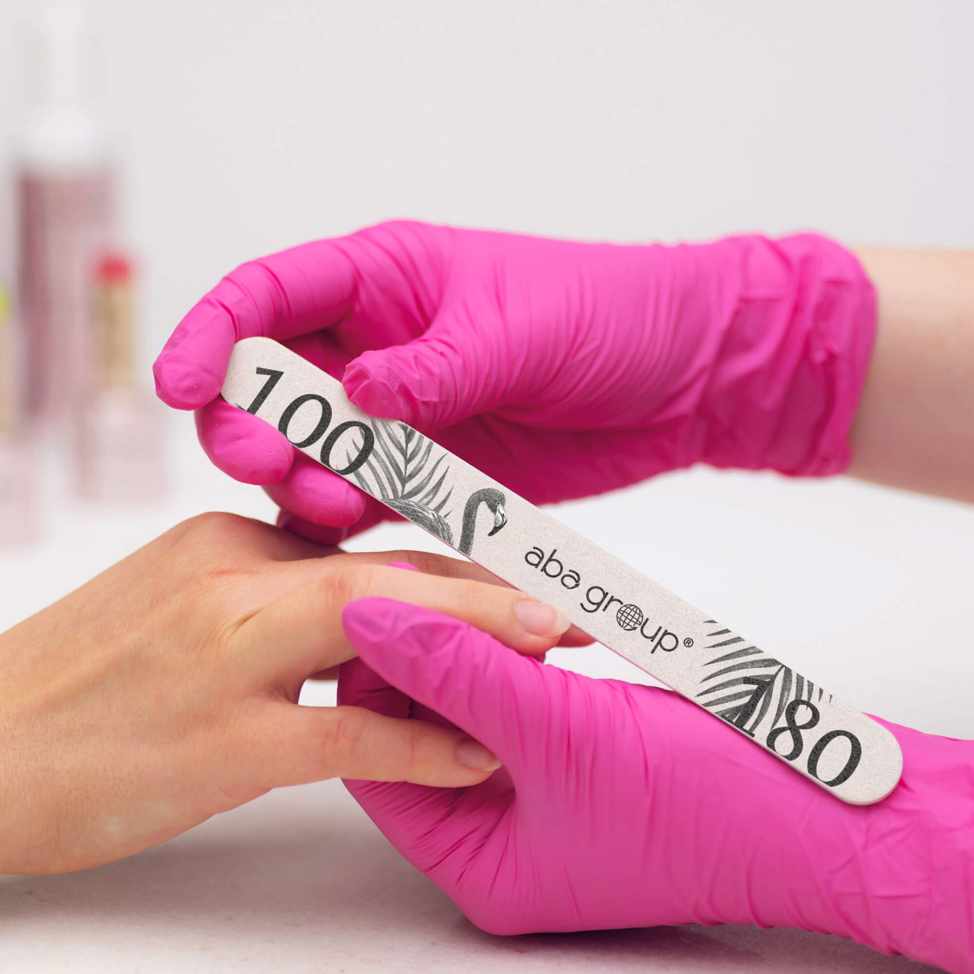 ABA Nagu vīle Taisna 100/180 - 1gab.