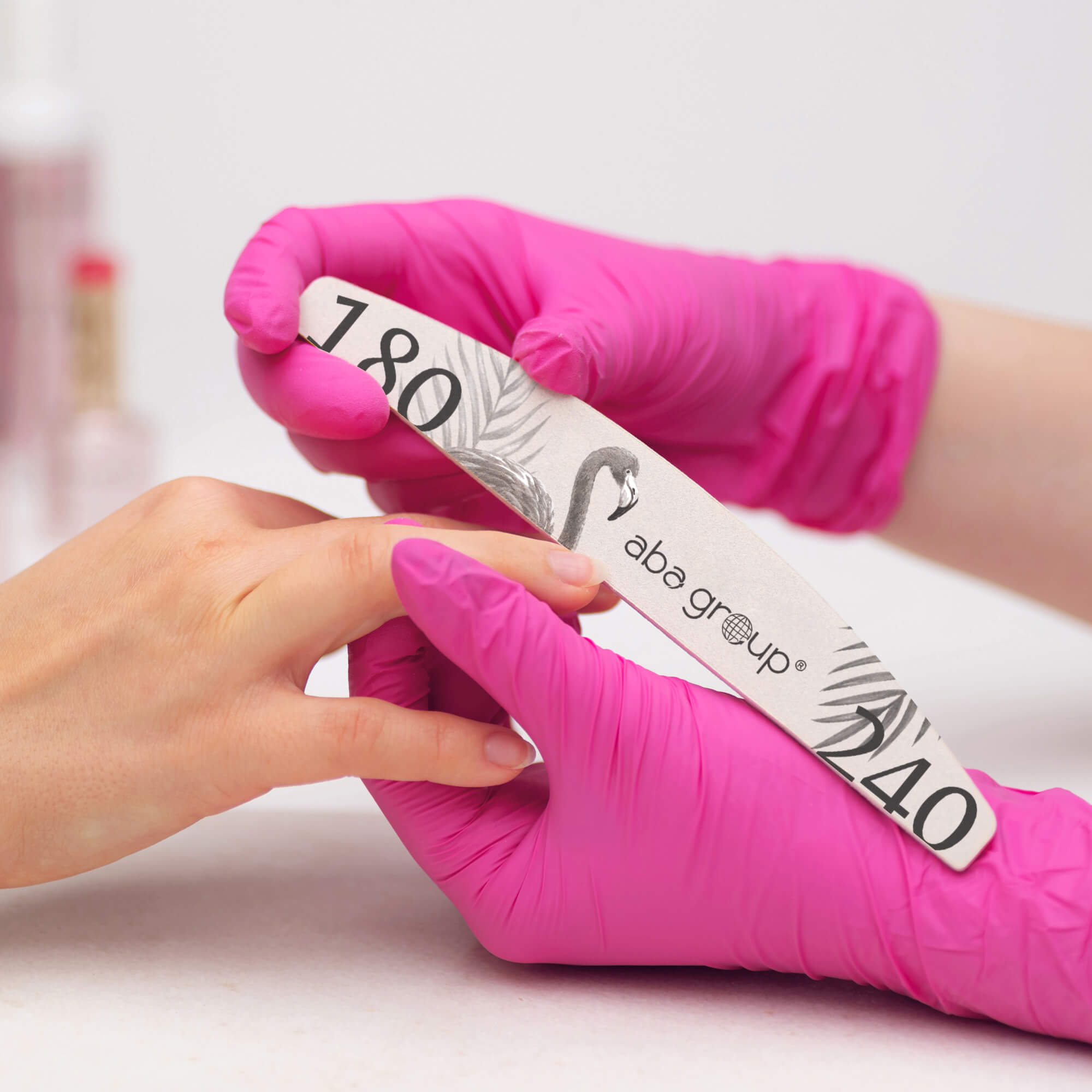 ABA Nagelfeile Halbmond 180/240 - 1 St.