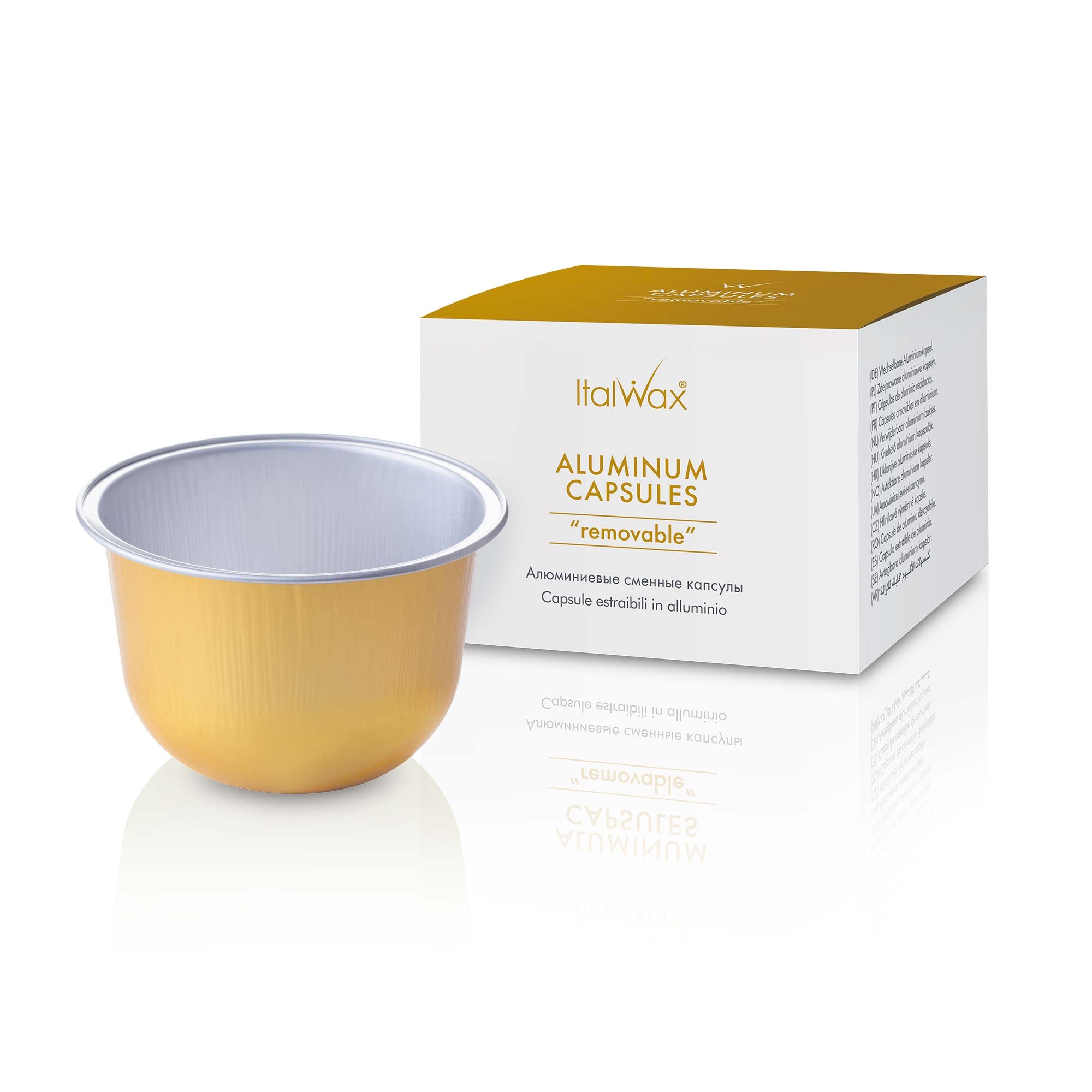 Italwax Ersatz-Aluminiumkapseln Glowax 5 Stück