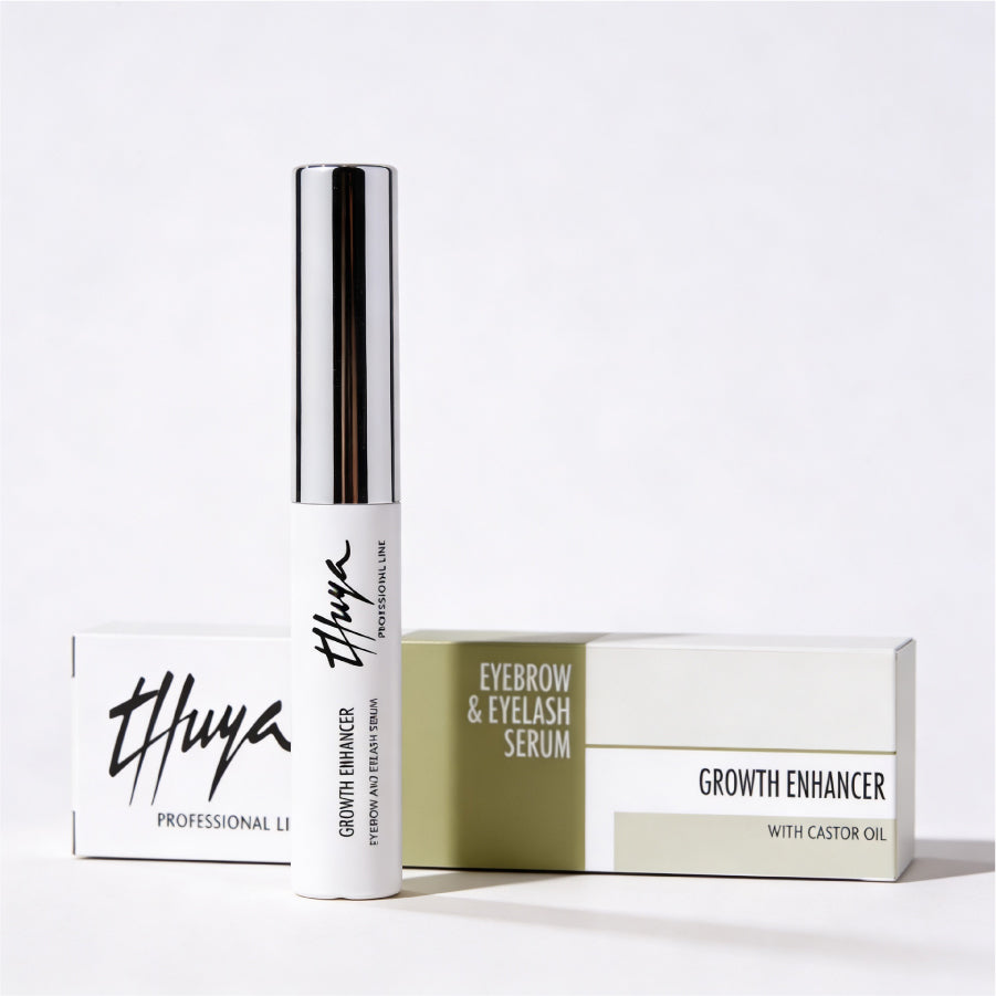 Thuya, GROWTH ENHACER SERUM - Skropstu un uzacu serums ar rīcineļļu, 5ml