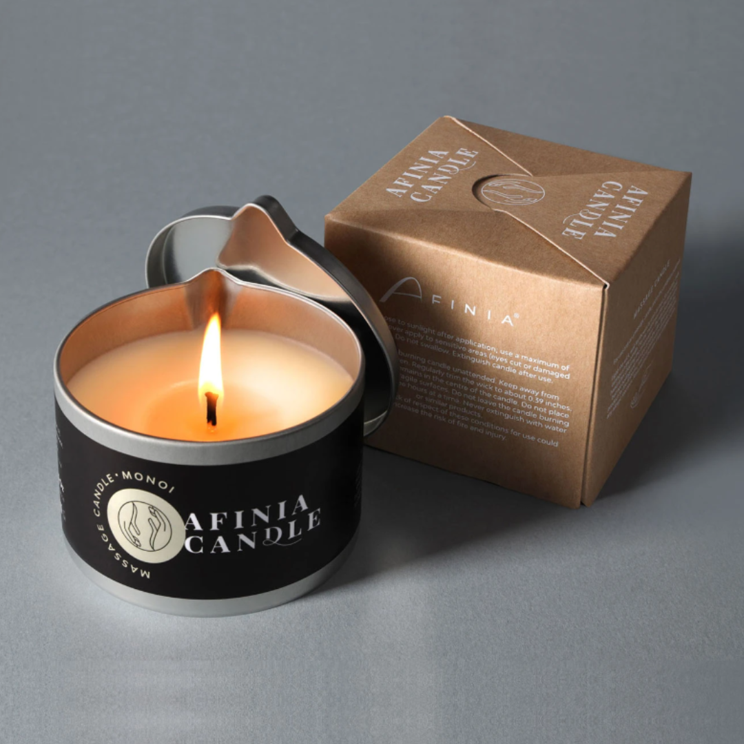 Afinia Aromamassagekerze Monoi 150 g