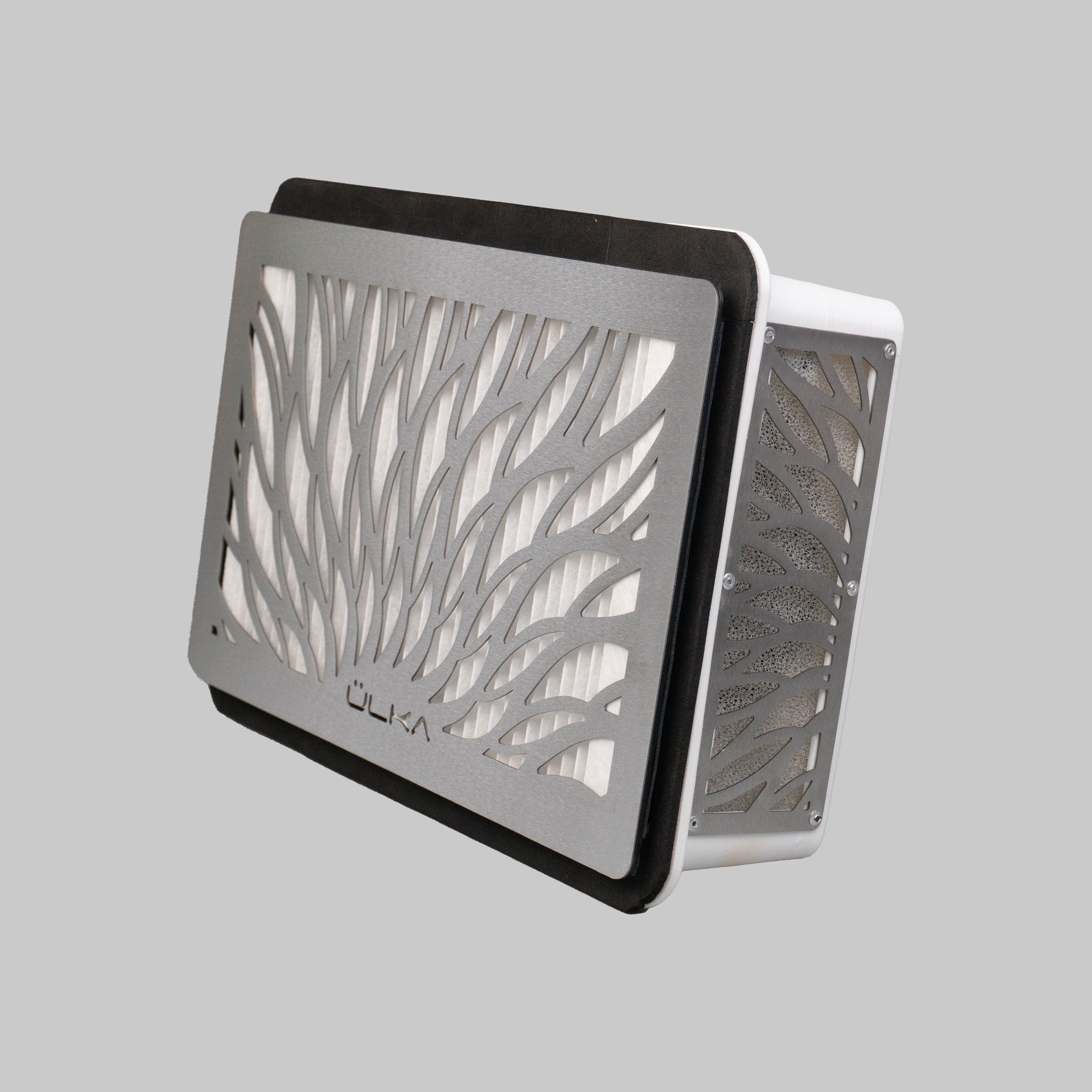 ULKA Eingebauter Staubsammler TORNADO Weiß