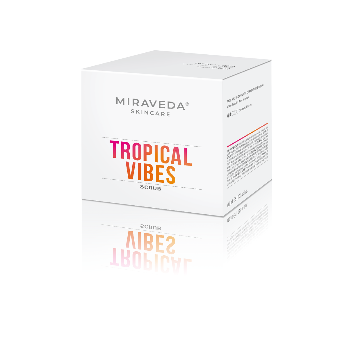 ItalWax Miraveda Gesichts- und Körperpeeling „Tropical Vibes“ 400 ml