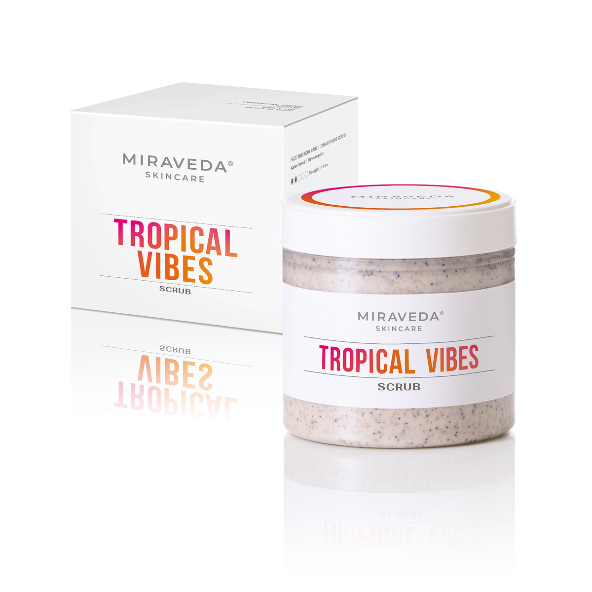 ItalWax Miraveda Gesichts- und Körperpeeling „Tropical Vibes“ 400 ml