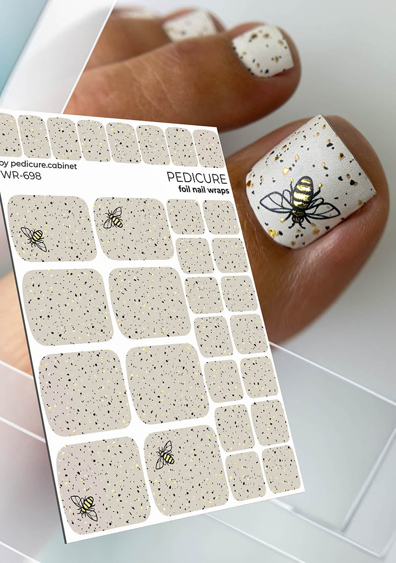 Pediküreschrank Pediküre-Folie mit Goldfolie [WR-698]