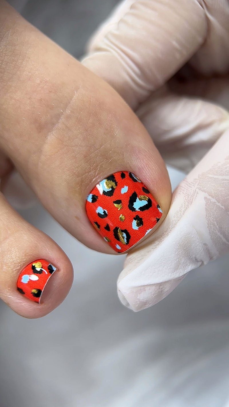 Pediküreschrank Pediküre-Folie mit Goldfolie [WR-747]