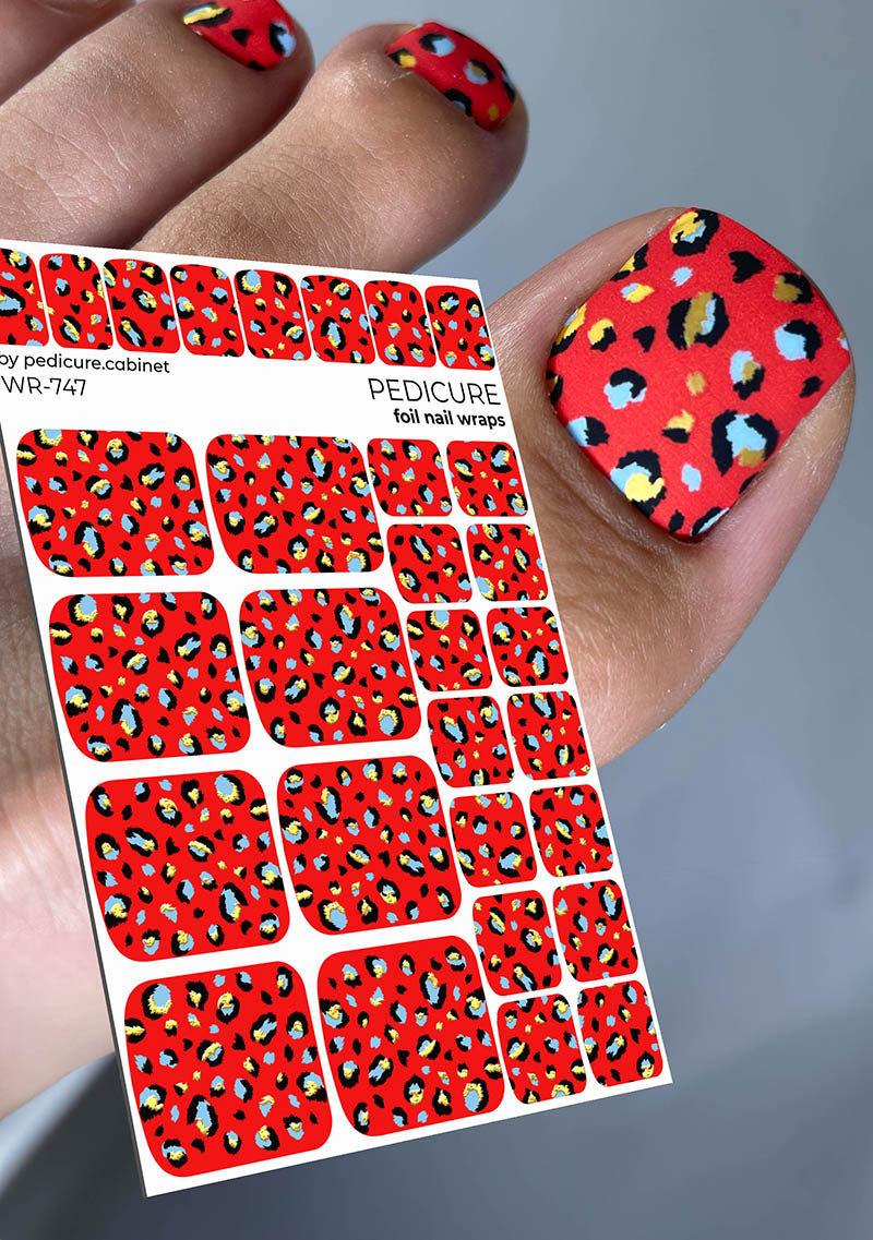 Pediküreschrank Pediküre-Folie mit Goldfolie [WR-747]