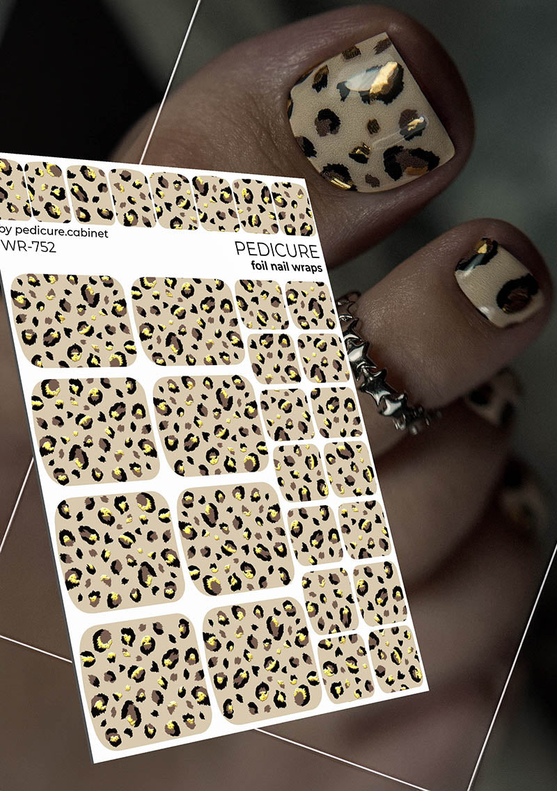 Pedicure cabinet Pedikurfolie mit Goldfolie [WR-752]