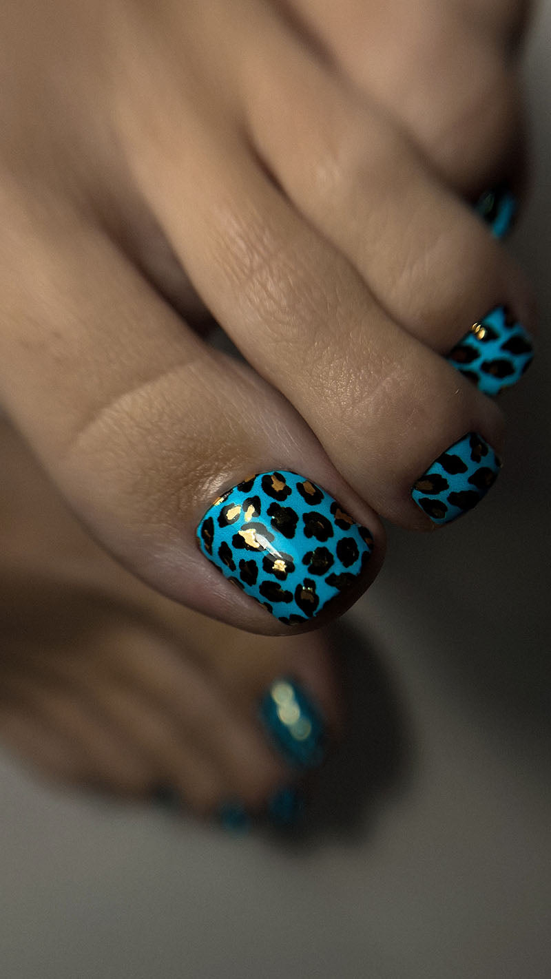 Pediküreschrank Pediküre-Folie mit Goldfolie [WR-861]