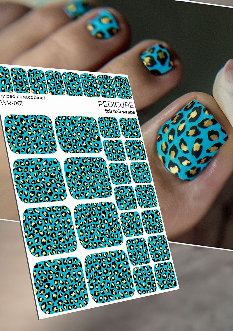 Pediküreschrank Pediküre-Folie mit Goldfolie [WR-861]