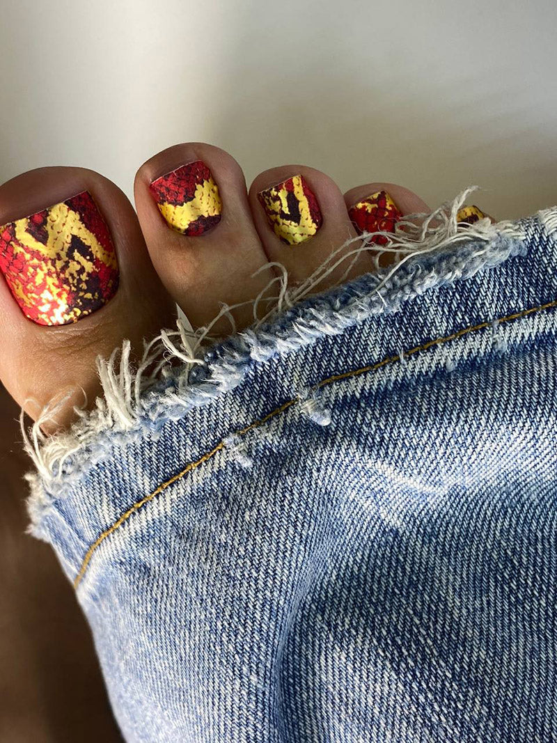 Pediküreschrank Pediküre-Folie mit Goldfolie [WR-929]