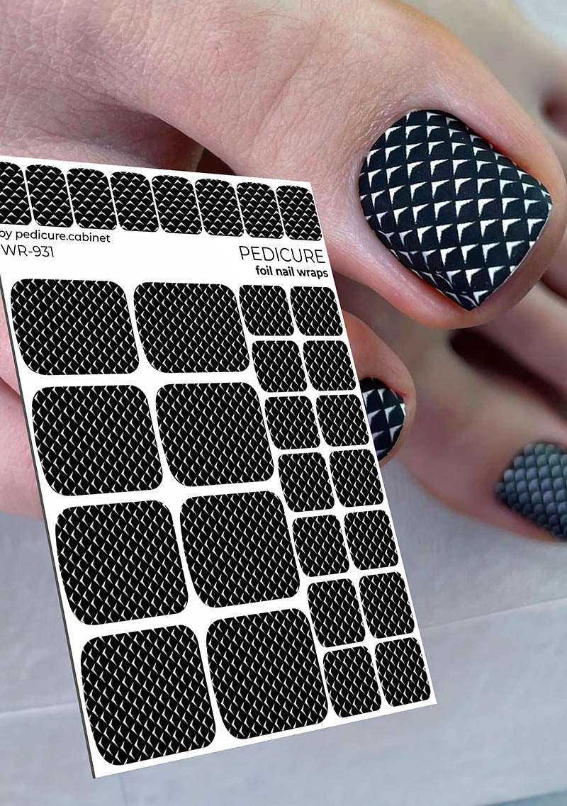 Pediküreschrank Pediküre-Folie mit Silberfolie [WR-931]