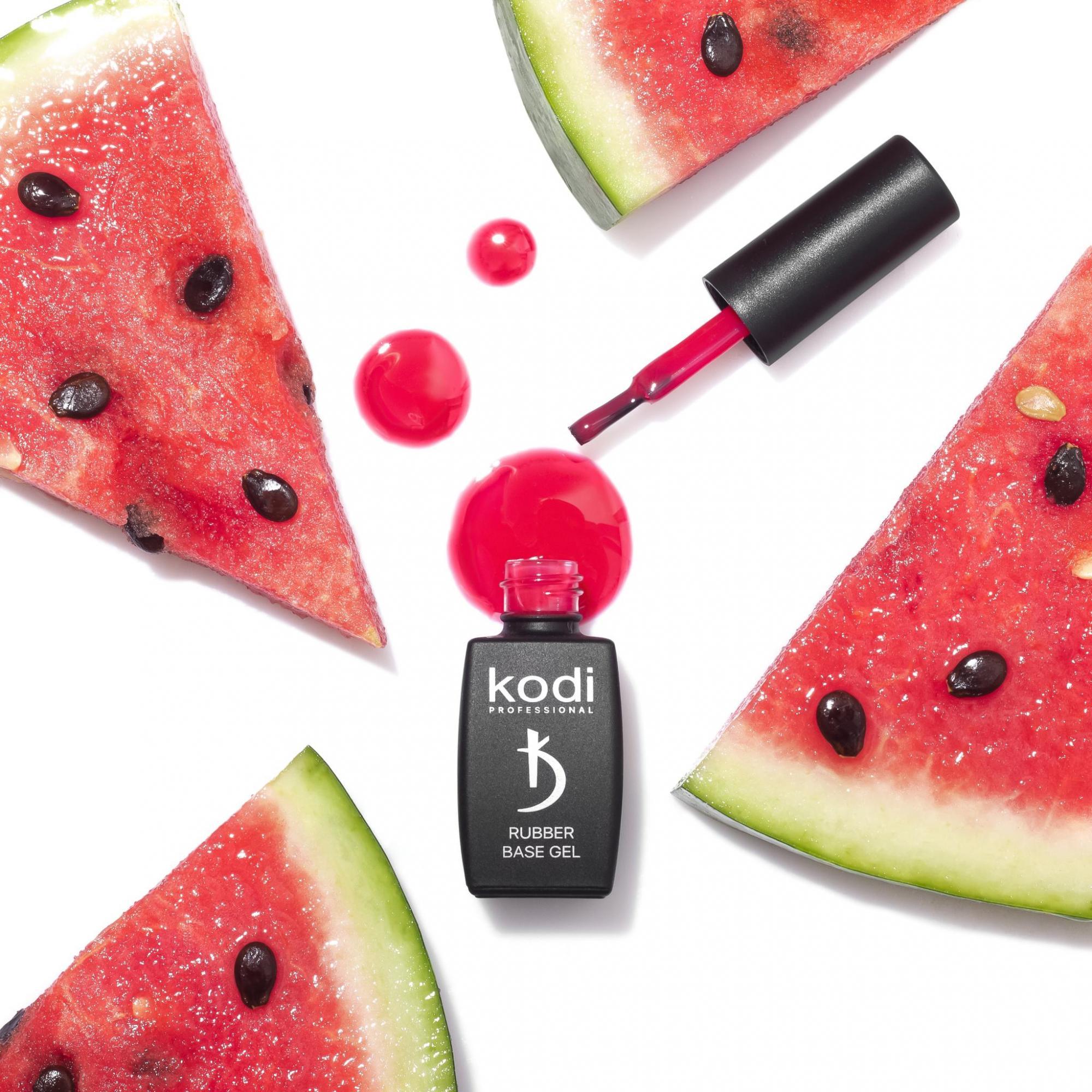 KODI Color Rubber Base Gel, Watermelon 7 ml