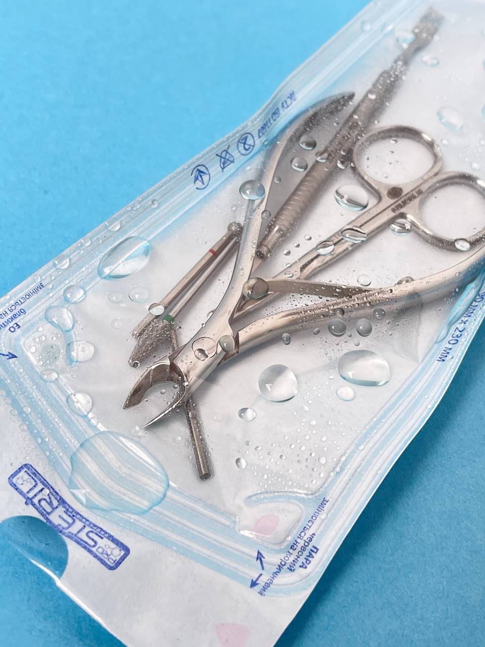 ProSteril Autoklav-Sterilisationsbeutel 75x150mm CS transparent mit Indikator 100 St.