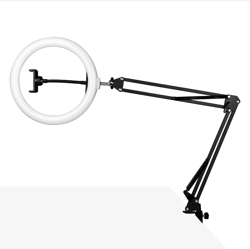 Schraubbare Makeup LED Schreibtischlampe 8W 10cm Durchmesser