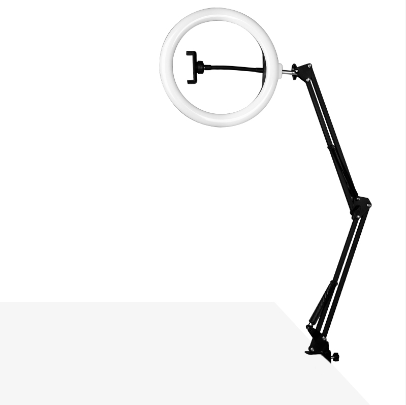 Schraubbare Makeup LED Schreibtischlampe 8W 10cm Durchmesser