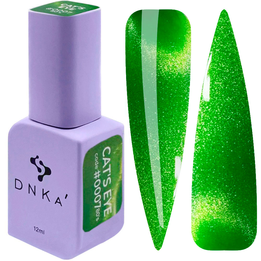 0007 Color Gel Polish DNKa' 80's Cat Eye Kollektion