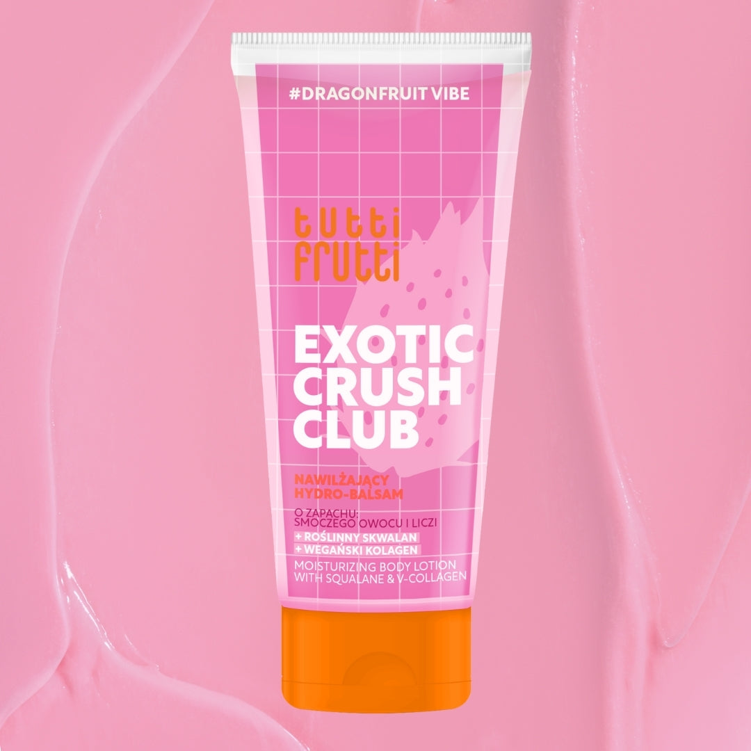 Farmona TUTTI FRUTTI DragonfruitVibe feuchtigkeitsspendender Hydro-Körperbalsam mit Squalan und Kollagen 200 ml