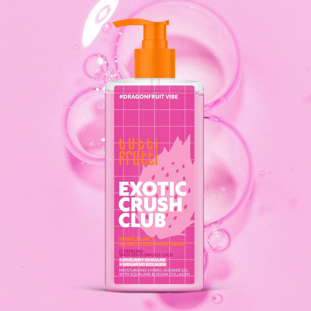 Farmona TUTTI FRUTTI DragonfruitVibe feuchtigkeitsspendendes Hydro-Duschgel mit Squalan und veganem Kollagen 400 ml