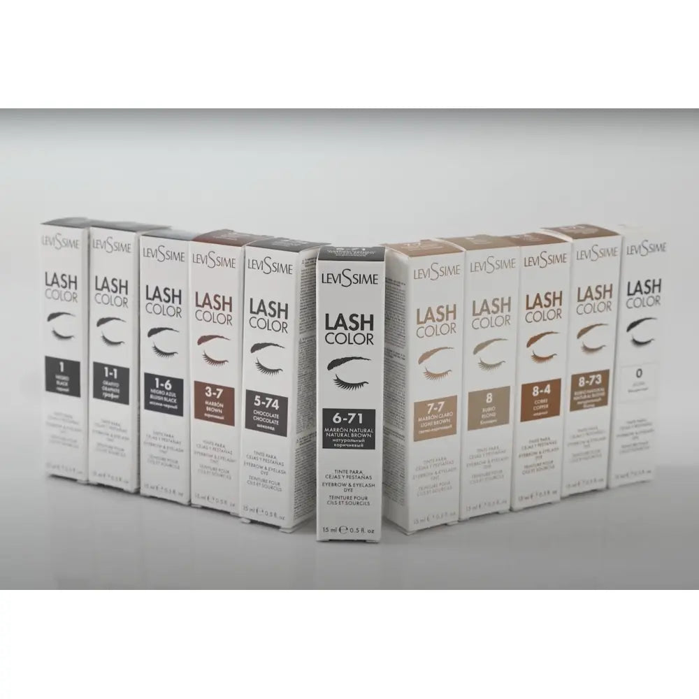 Levissime Augenbrauen- und Wimpernfarbe CHOCOLATE, 15ml [5505]