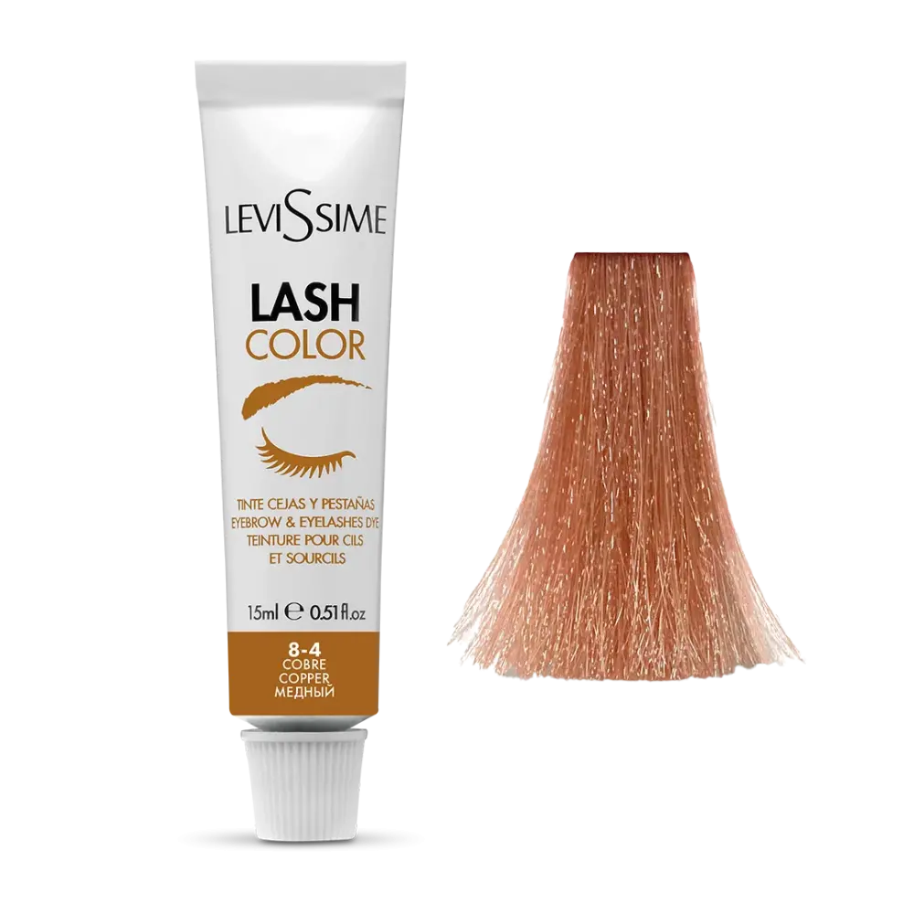 Levissime Augenbrauen- und Wimpernfarbe COPPER, 15ml [5509]