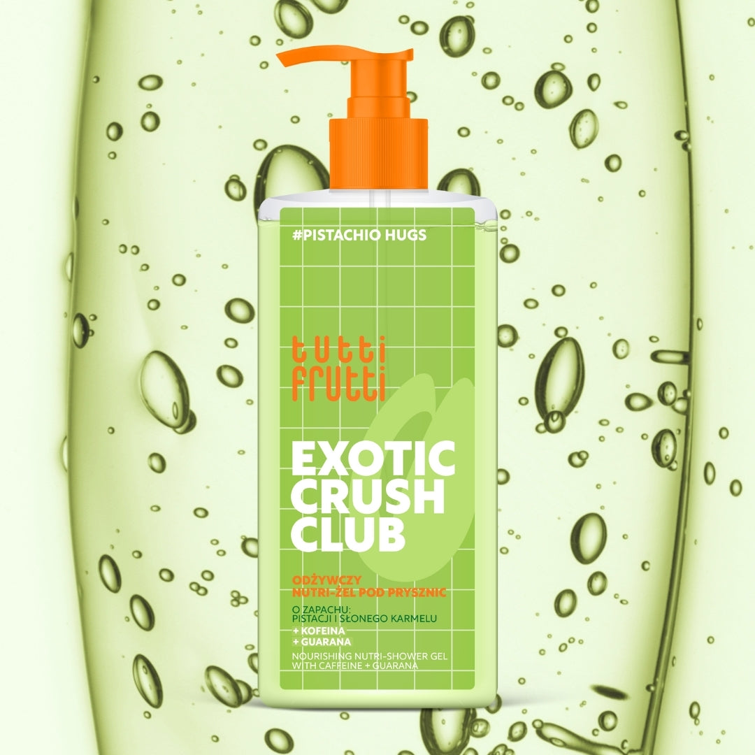 Farmona TUTTI FRUTTI PistachioHugs nährendes Duschgel mit Koffein und Guarana 400 ml
