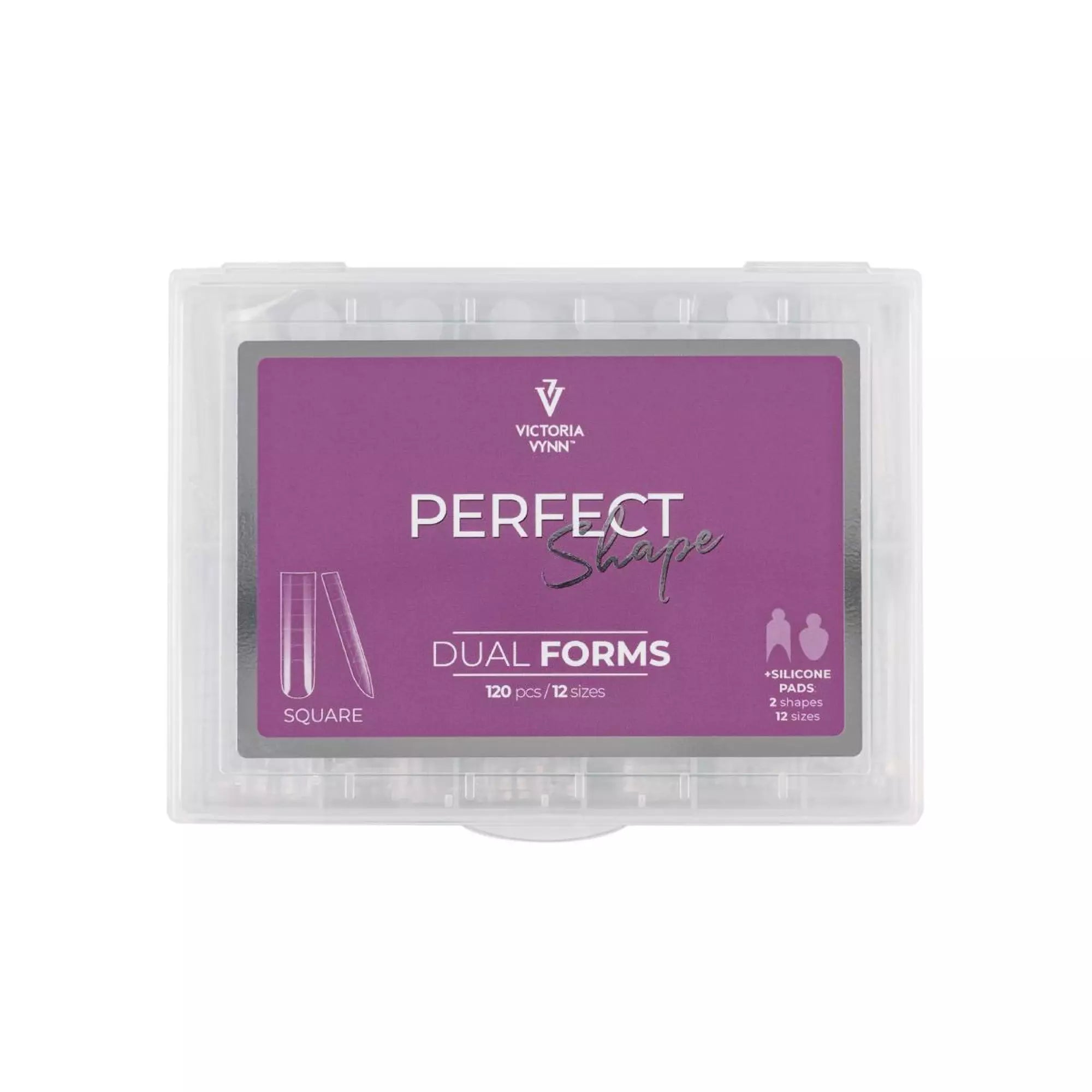 Victoria Vynn Oberformen für Nagelverlängerung, Quadrat, 120 St.