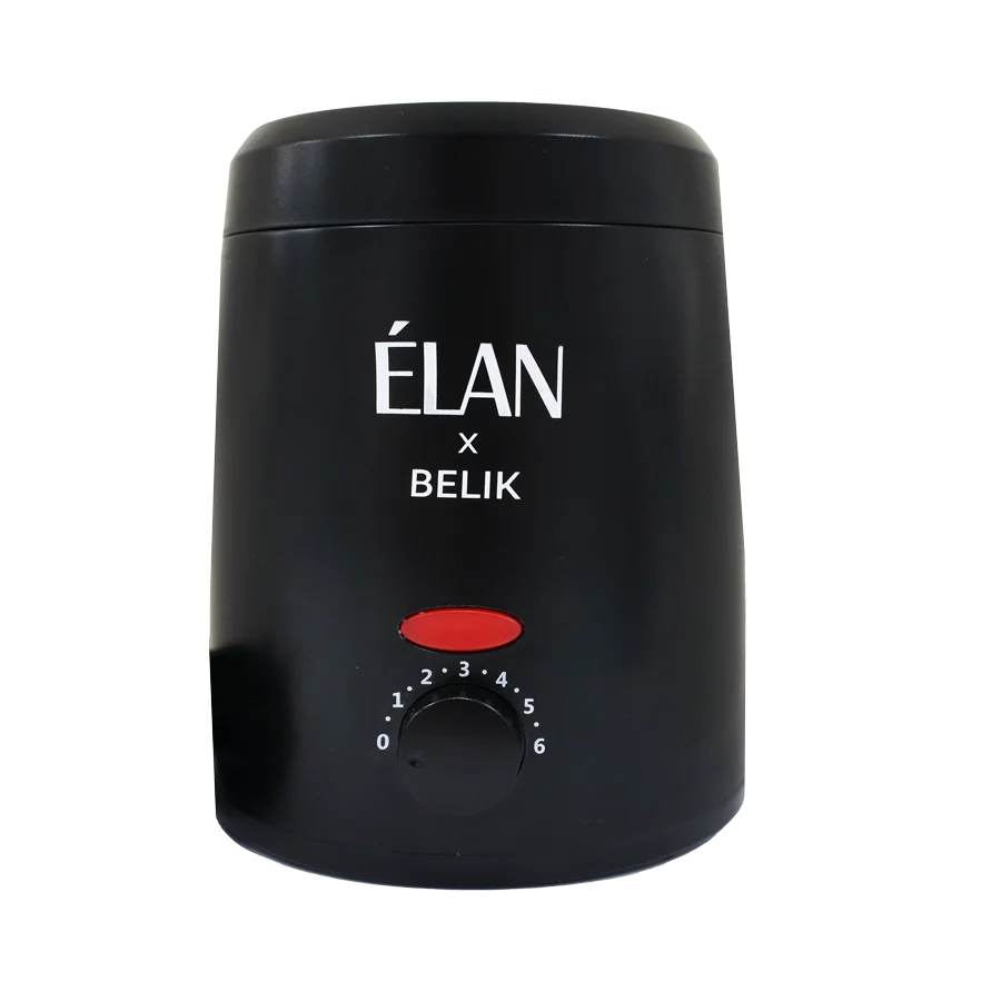 ELAN Wachswärmer mit Thermostat (schwarz), Profi-Serie, 200 ml