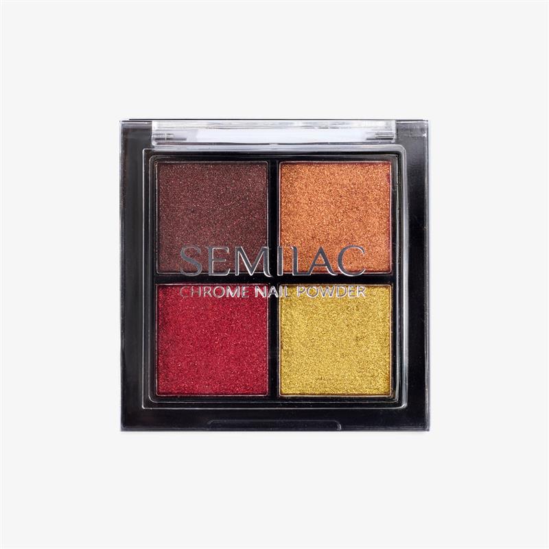 Semilac gepresstes Nagelpulver Chrome Palette 02