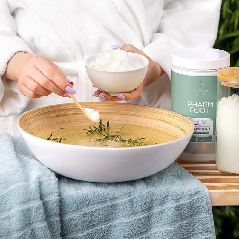 PHARM FOOT Vannas sāls pēdu ārstēšanai, Herbal reMEDY Treatment Salt 1250g