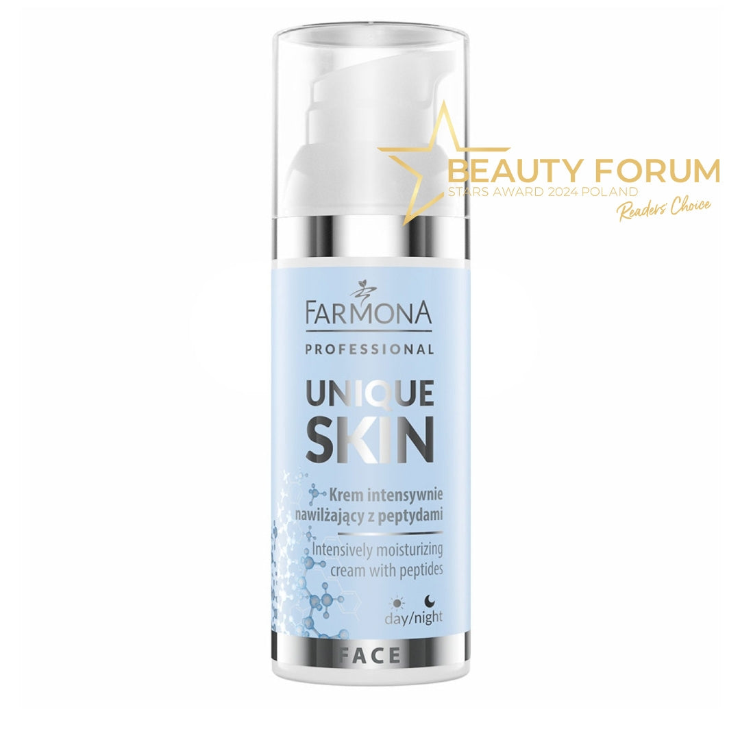 Farmona Unique Skin Intensiv feuchtigkeitsspendende Creme mit Peptiden 50 ml